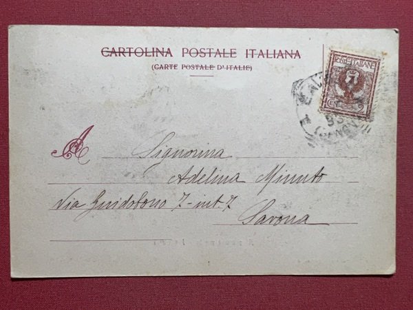 Cartolina - Savona - Al Prolungamento - I Giardini - …