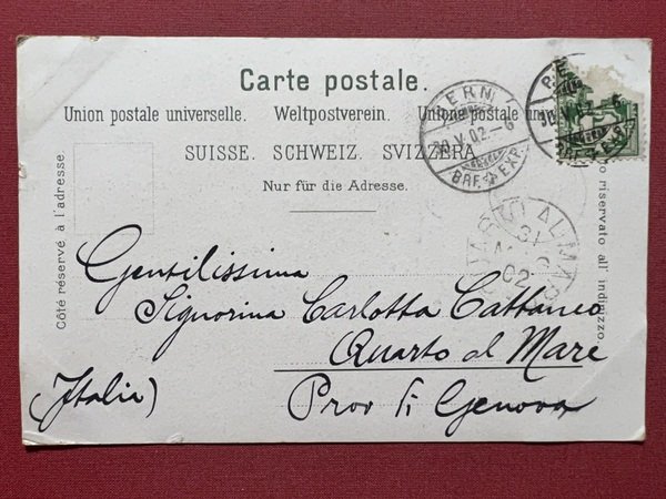 Cartolina - Gruss aus Berlin - Bundesplatz - 1902