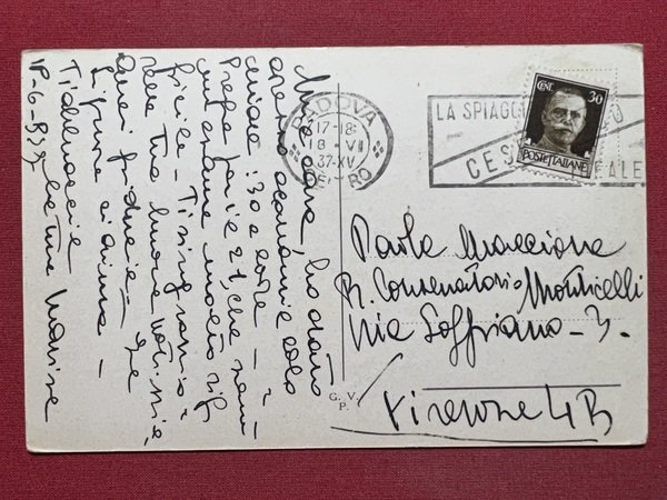 Cartolina - Ricordo del VII Centenario di S. Antonio 1231-1931 …