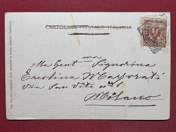 Cartolina - Palermo - La Cattedrale - 1903