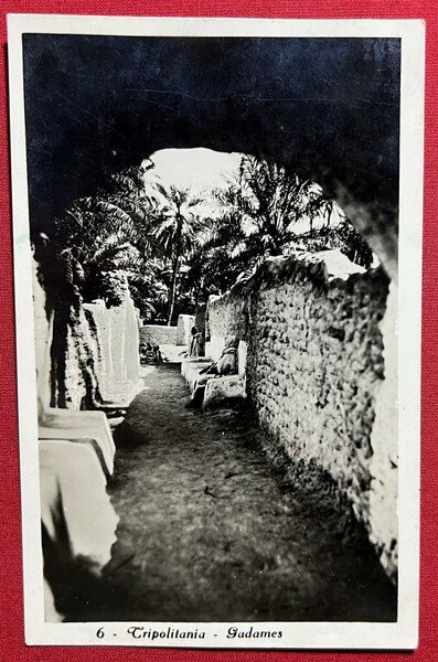 Cartolina Coloniale - Tripolitania - Gadames - 1934