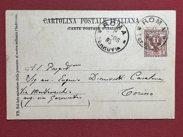 Cartolina - Roma - Antica Porta Asinaria - Mura Aureliane …