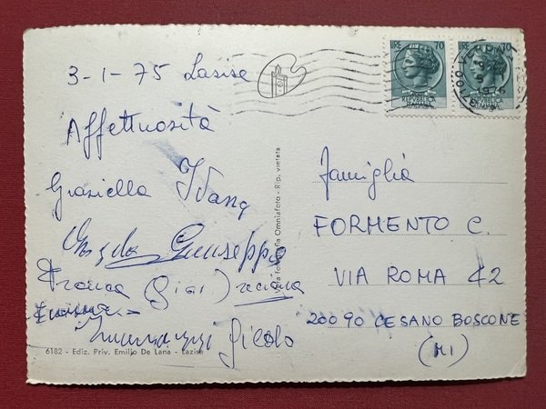 Cartolina - Lago di Garda - Lazise ( Verona ) …