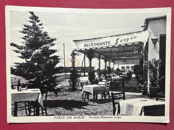 Cartolina - Forte dei Marmi ( Lucca ) - Terrazza …