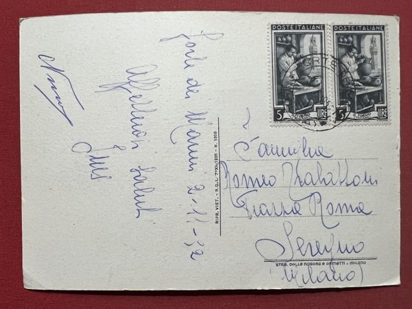 Cartolina - Forte dei Marmi ( Lucca ) - Terrazza …