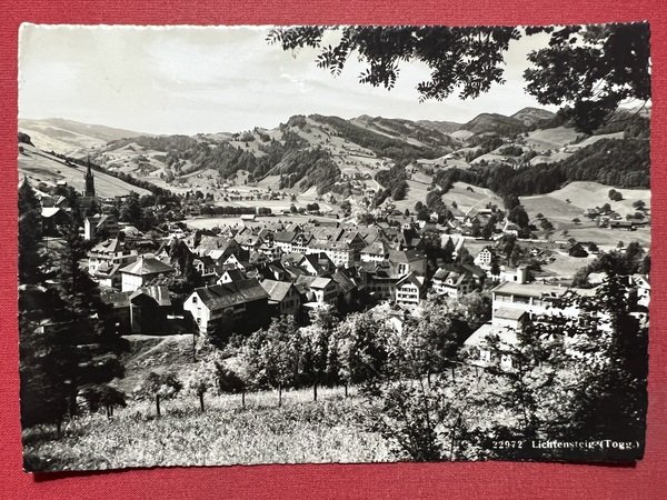 Cartolina - Svizzera - Lichtensteig - 1952