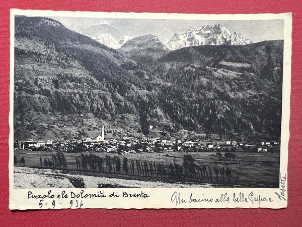 Cartolina - Pinerolo ( Torino ) e le Dolomiti di …