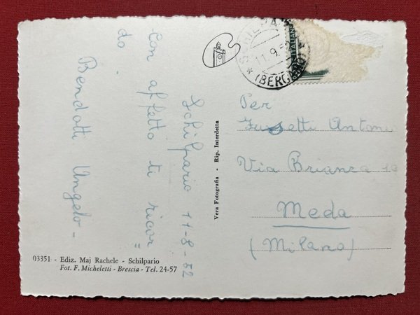 Cartolina - Schilpario ( Bergamo ) - Valle di Scalve …