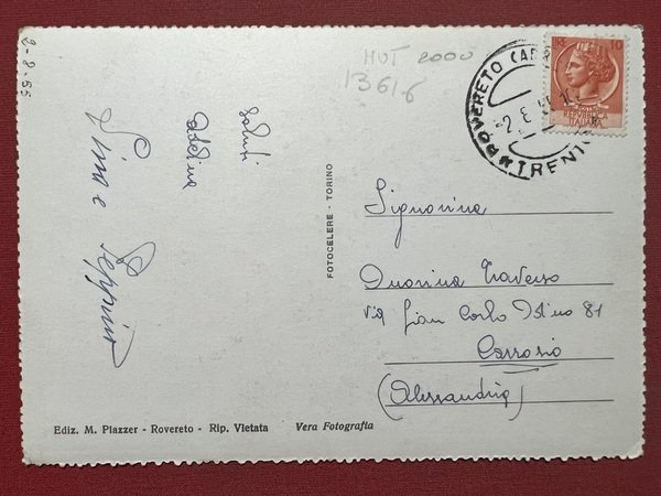 Cartolina - Rovereto ( Trento ) - Corso Rimini - …