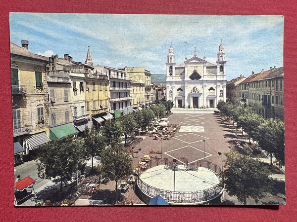 Cartolina - Pietra Ligure ( Savona ) - Piazza XX …