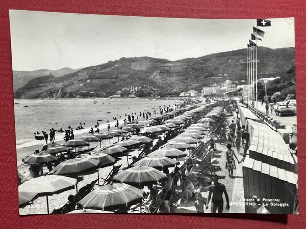 Cartolina - Spotorno ( Savona ) - Riviera di Ponente …