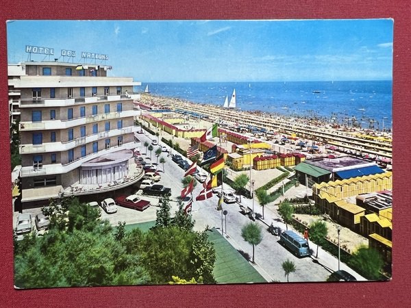 Cartolina - Hotel Des Nations - Riccione - Via Lungomare …