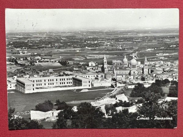 Cartolina - Comiso ( Ragusa ) - Panorama - 1959