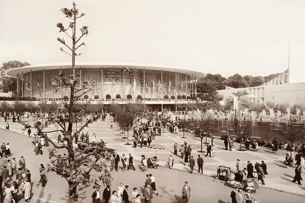 Cartolina - Exposition Universelle de Bruxelles 1958 - Les Pavillons …