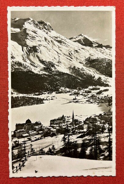 Cartolina - Svizzera - St. Moritz - 1938