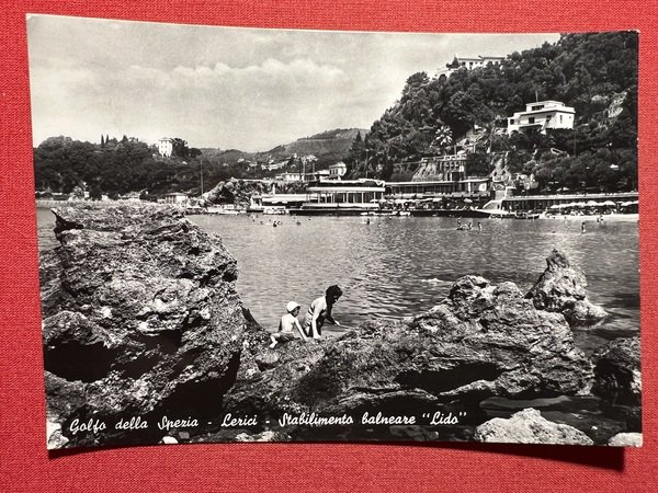 Cartolina - Golfo della Spezia - Lerici - Stabilimento Balneare …