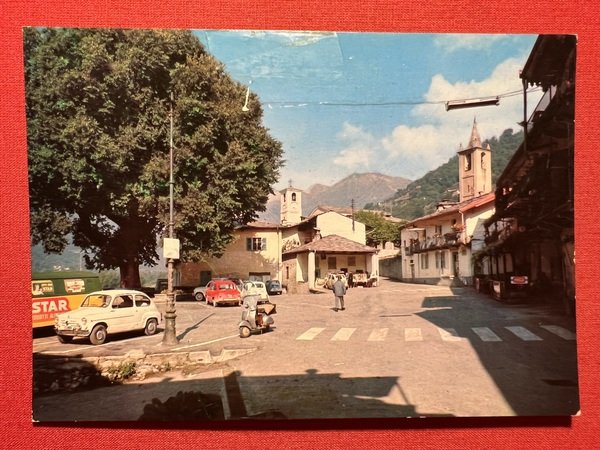 Cartolina - Val Pellice - Villar Pellice - Piazza Jervis …