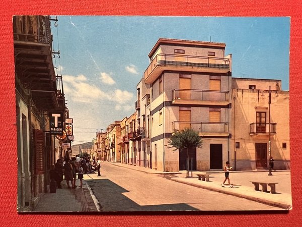 Cartolina - Altavilla Milicia ( Palermo ) - Via Roma …