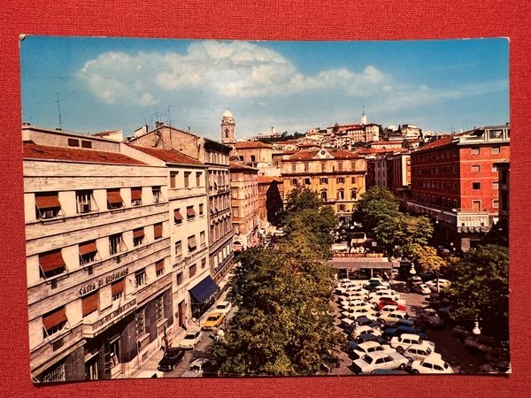 Cartolina - Ancona - Piazza Roma - 1974