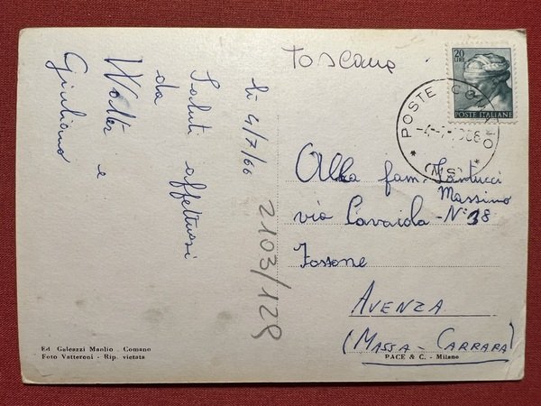 Cartolina - Comano ( Trento ) - Vedute diverse - …