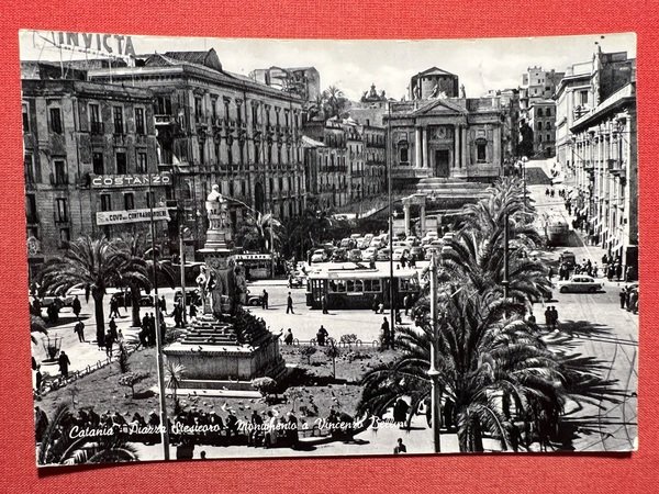 Cartolina - Catania - Piazza Stesicoro - Monumento e V. …