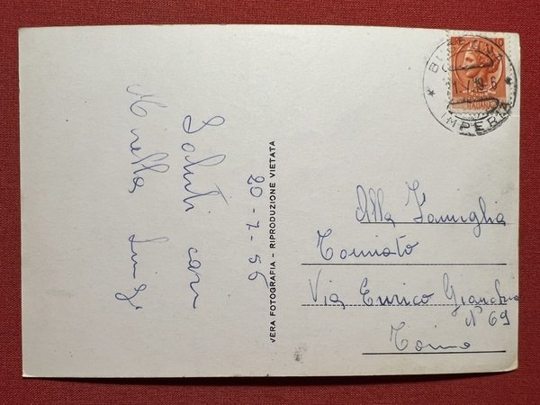 Cartolina - Riviera dei Fiori - Sanremo - Zampilli di …