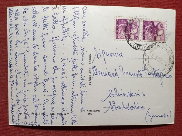 Cartolina - S. Stefano d'Aveto - Stazione Climatica - 1962