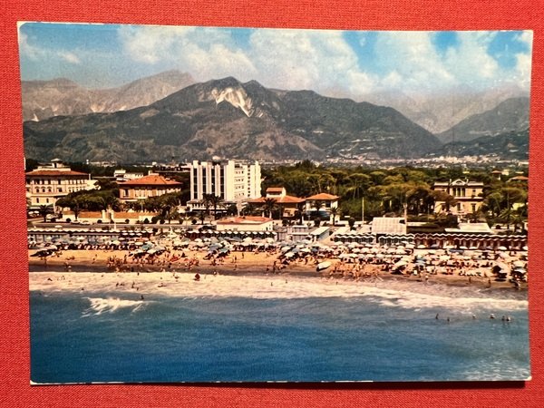Cartolina - Marina di Massa - Veduta Aerea - 1968