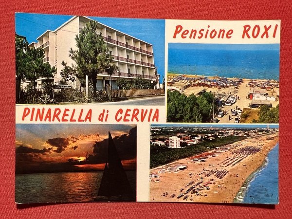 Cartolina - Pinarella di Cervia ( Ravenna ) - Pensione …