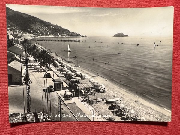 Cartolina - Alassio ( Savona ) - Riviera dei Fiori …