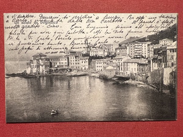 Cartolina - Un Saluto da Bogliasco ( Genova ) - …
