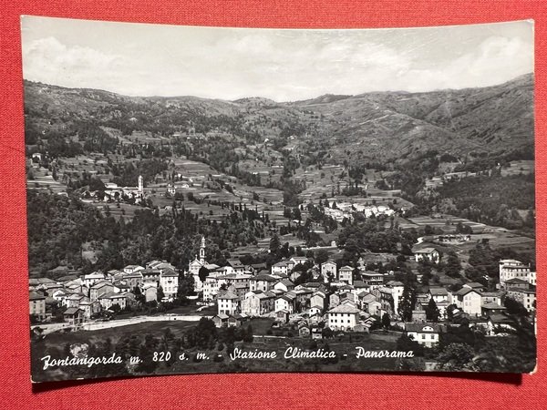 Cartolina - Fontanigorda ( Genova ) - Stazione Climatica - …