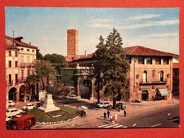 Cartolina - Vicenza - Piazza Matteotti - 1965