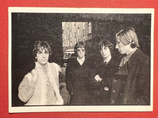 Cartolina - Alain Dister - Pink Floyd avec Syd Barrett …