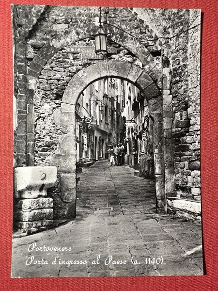 Cartolina - Portovenere ( La Spezia ) - Porta d'ingresso …