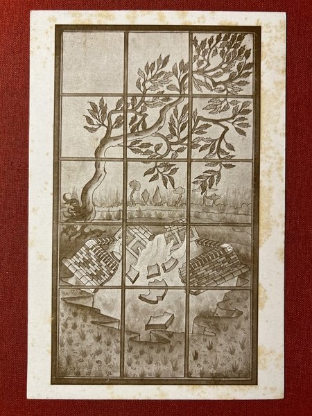 Cartolina - Canzone del Petrarca con Illustrazioni di Bruno da …