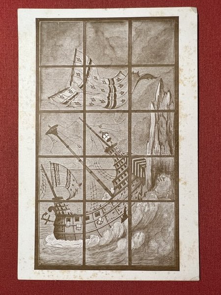 Cartolina - Canzone del Petrarca con Illustrazioni di Bruno da …