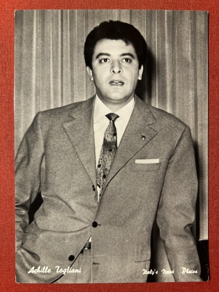 Cartolina - Achille Togliani - Cantante - 1950 ca.