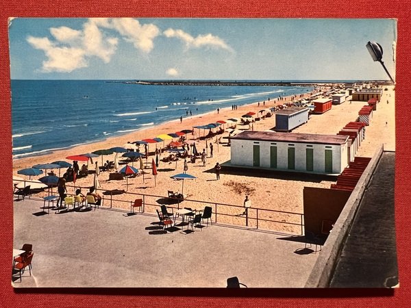 Cartolina - Giulianova Lido ( Teramo ) - Spiaggia - …