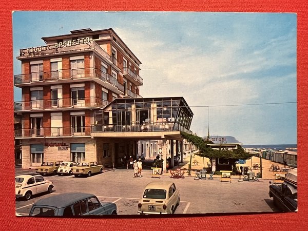 Cartolina - Porto Recanati (Macerata) Albergo Ristorante Nicola Bianchi 1970 …