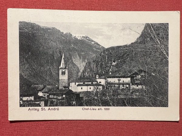 Cartolina - Antey-Saint-André ( Valle d'Aosta ) - Chef-Lieu - …