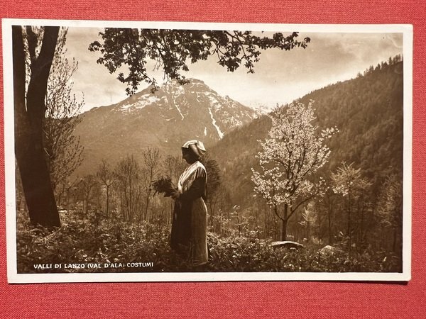 Cartolina - Valli di Lanzo ( Val d'Ala ) - …