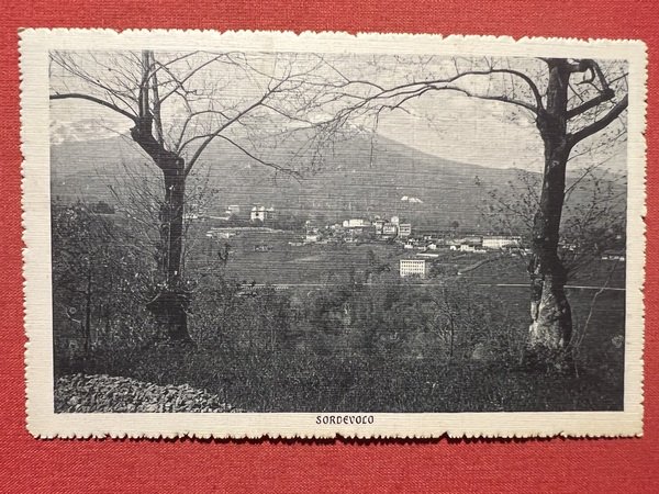 Cartolina - Sordevolo ( Biella ) - Panorama - 1916