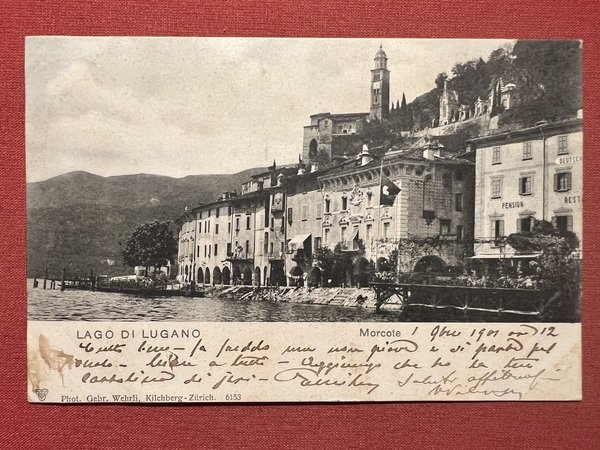 Cartolina - Svizzera - Lago di Lugano - Morcote - …