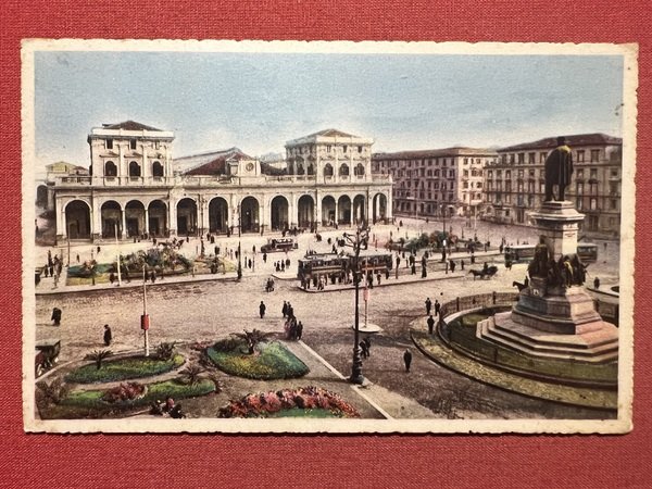 Cartolina - Napoli - Stazione Centrale - 1941