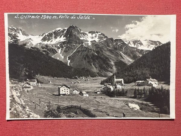 Cartolina - S. Geltrude - Valle di Solda - 1936