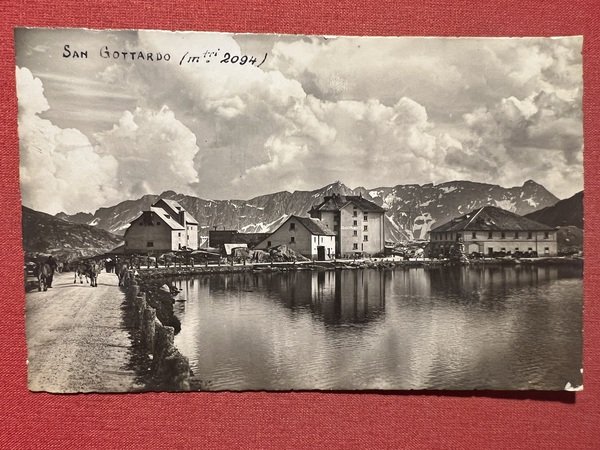 Cartolina - Svizzera - San Gottardo - 1934
