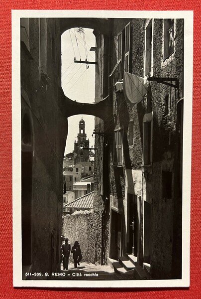 Cartolina - Sanremo - Città Vecchia - 1941 ca.