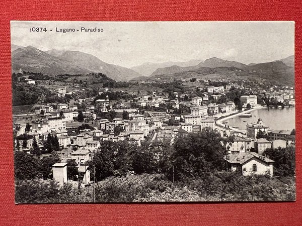Cartolina - Svizzera - Lugano Paradiso - 1910 ca.