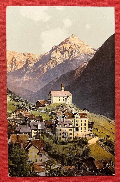 Cartolina - Svizzera - Wassen - 1900 ca.